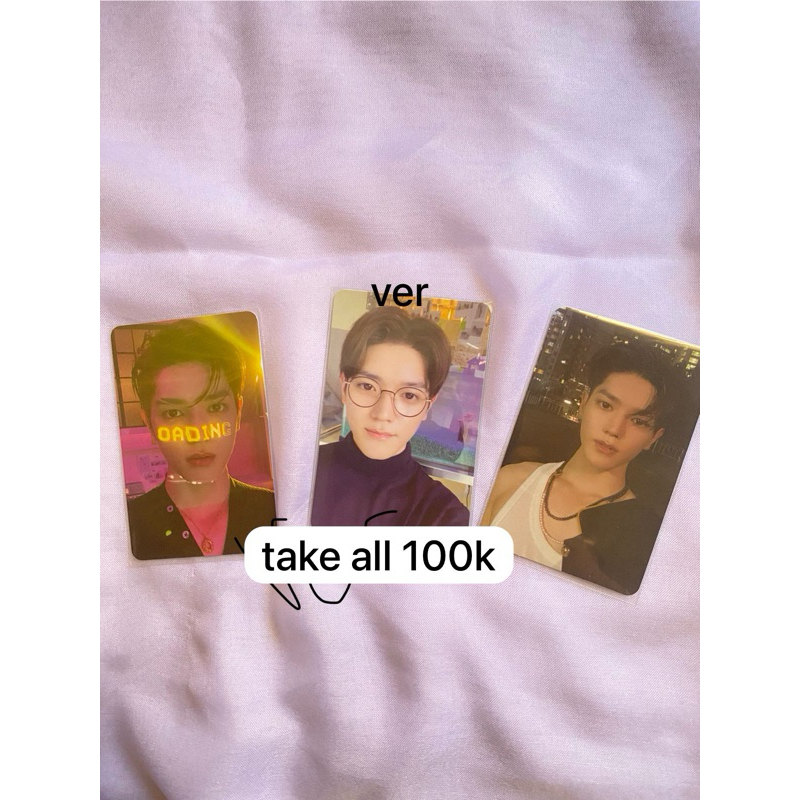 PHOTOCARD OFFICIAL TAEYONG