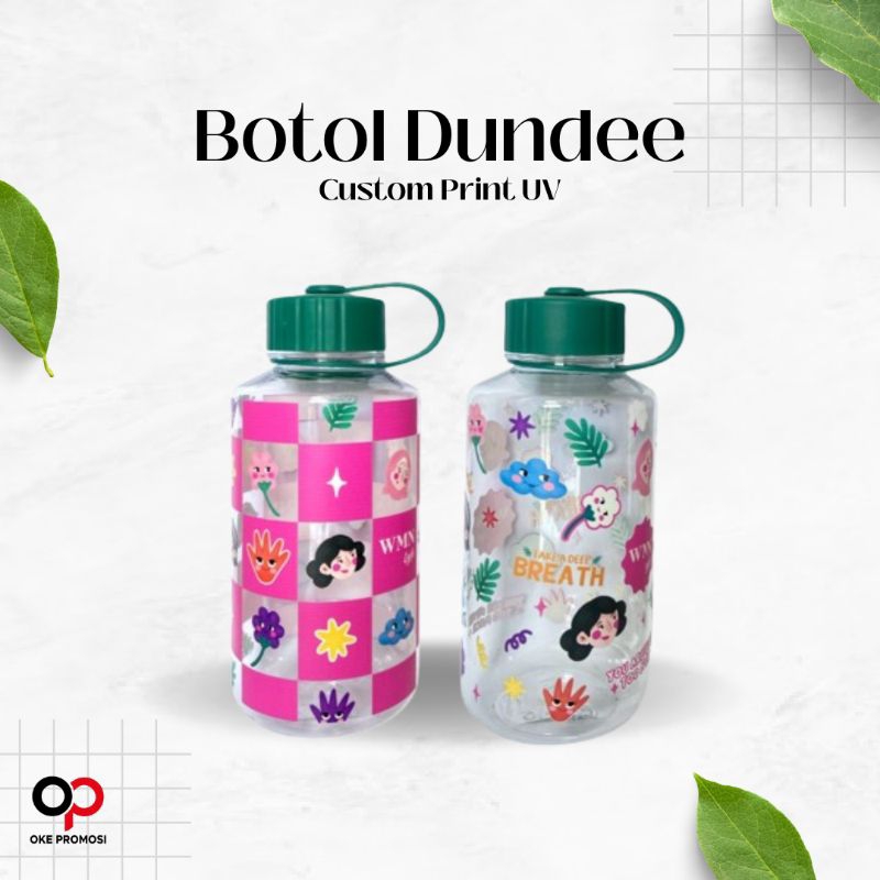 Botol 1 Liter Dundee Print Custom