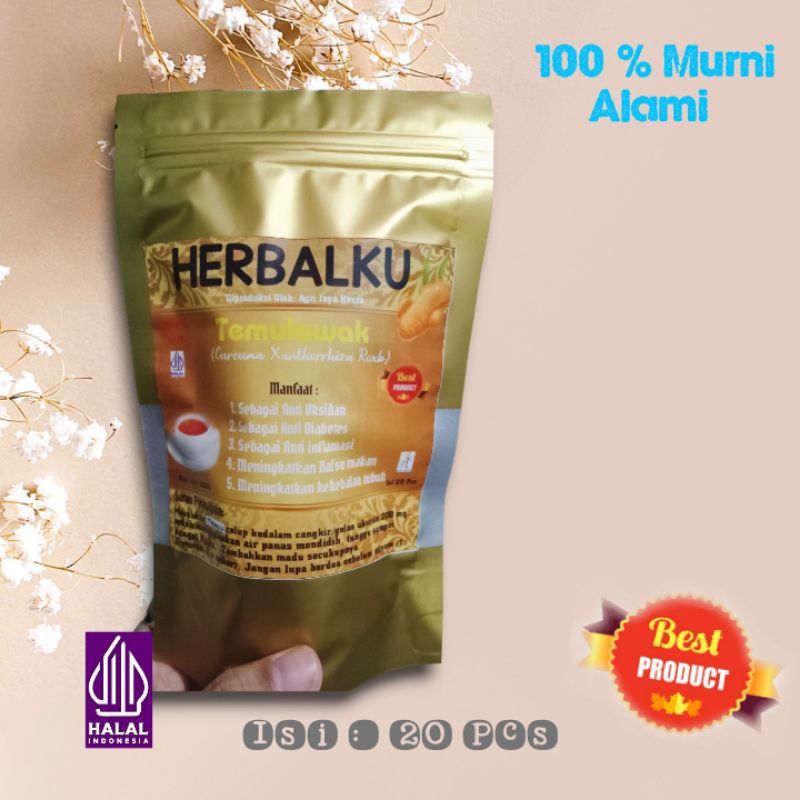 

HERBALKU TEMULAWAK - Anti Diabetes / Meningkatkan Nafsu makan 100% alami dan ampuh
