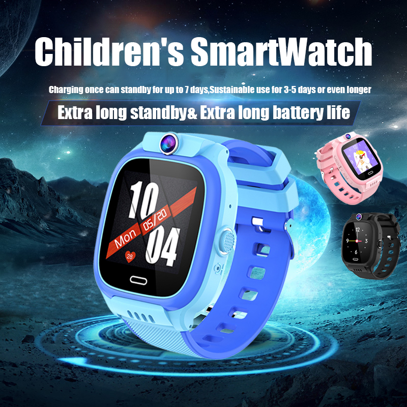 Imo Anti Air IP67 Jam tangan anak telepon - anak Gps Digital Smartwatch anak Waterproof Kids Smart Watch-3