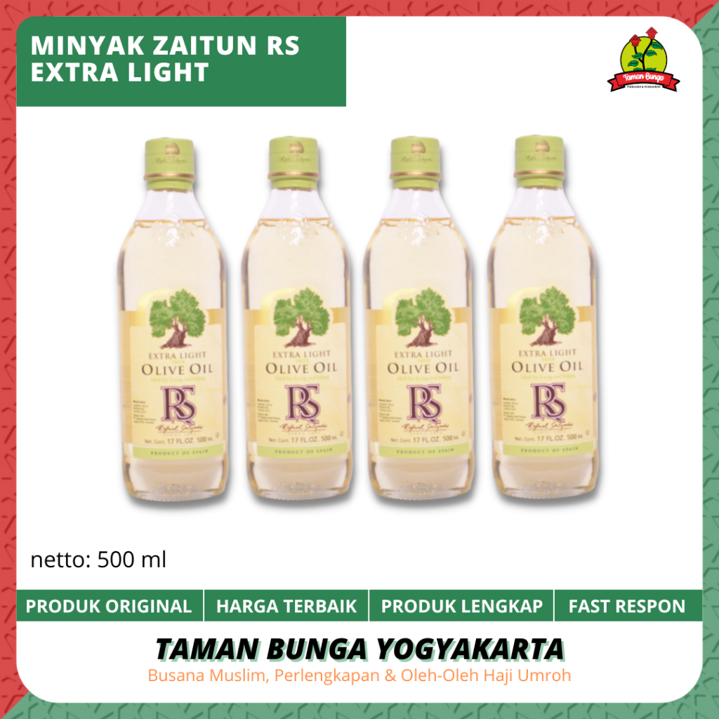 

RS EXTRA LIGHT OLIVE OIL - 500 ml (100% Original)