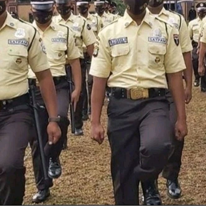 Luster Polos Kain Bahan Seragam Satpam PNS Polri Kemhan Harga Per 10 Cm