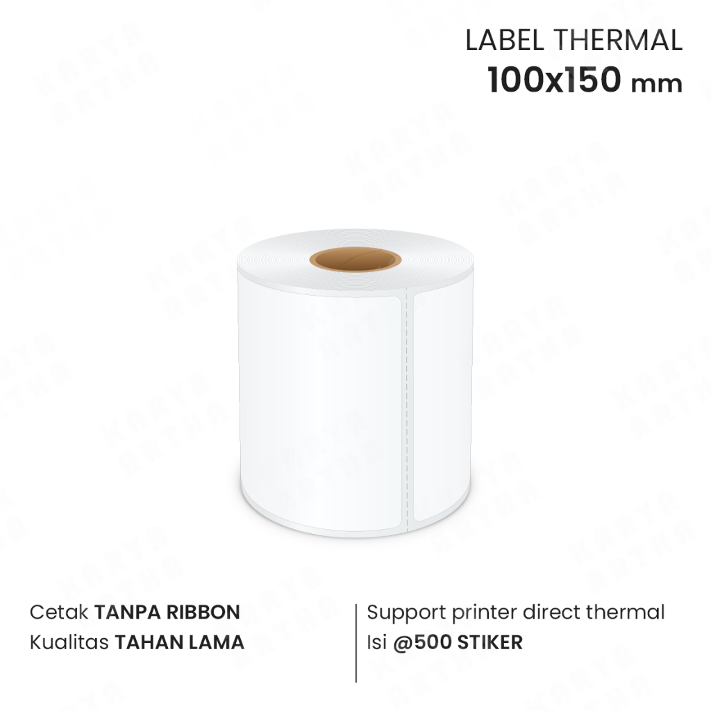 

Label Thermal SANO 100x150 L-1 P Untuk resi Pengiriman