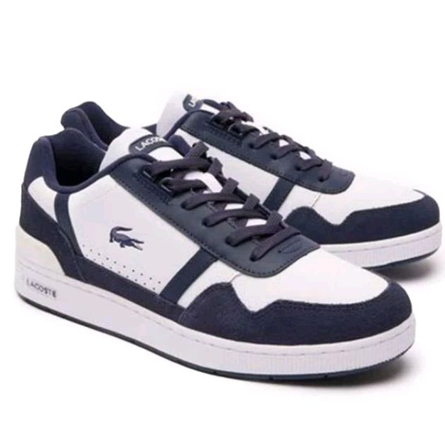 LACOSTE GRAPHIC PRINT T-CLIP TRAINERS MEN'S SNEAKERS SHOES ORIGINAL