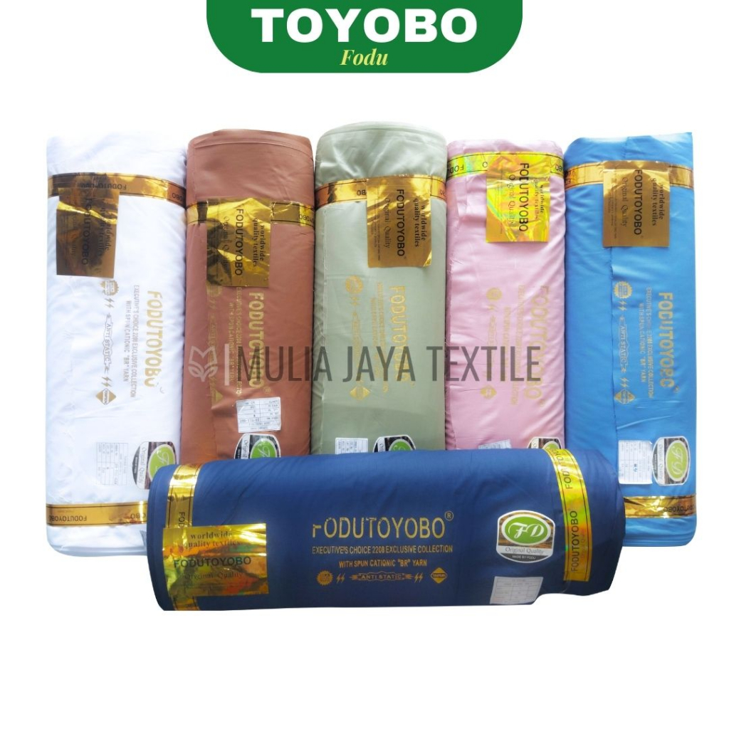Kain Katun FODU Toyobo Polos Premium Meteran TFD