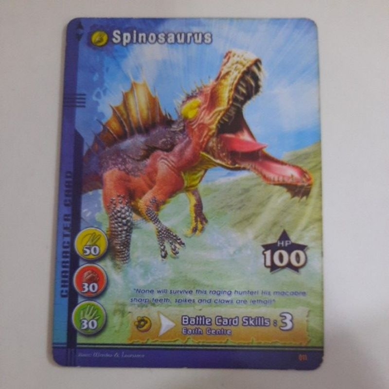 Kartu Dino Duel Masters Spinosaurus