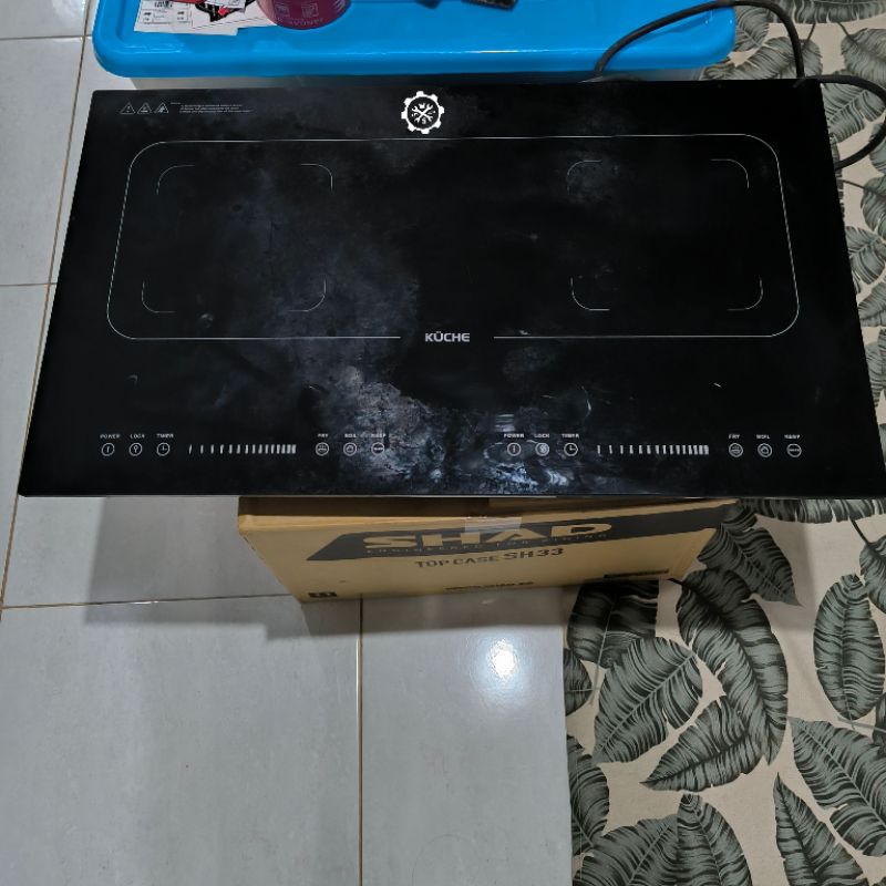 Kompor Listrik Induksi Kuche K2000 2 Tungku