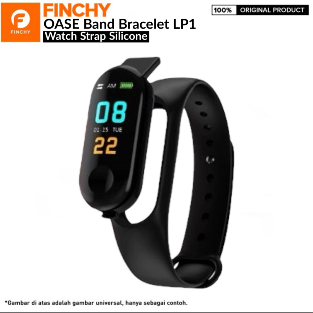Finchy Silicone Strap Oase Band Bracelet LP1 LP01 smartwatch Replacement rubber Wristband tali jam t
