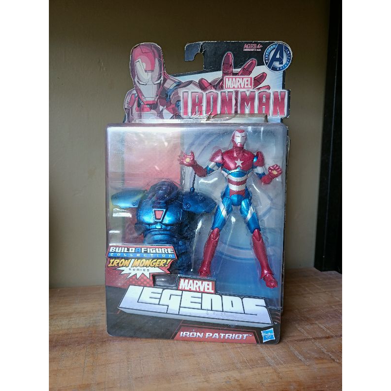 action figure iron man iron patriot