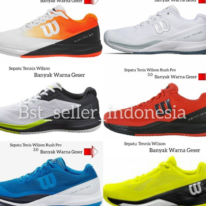 Laris Sepatu Wilson Sepatu Olahraga Tenis Wilson BNIB Original Limited Edition Sepatu Wilson