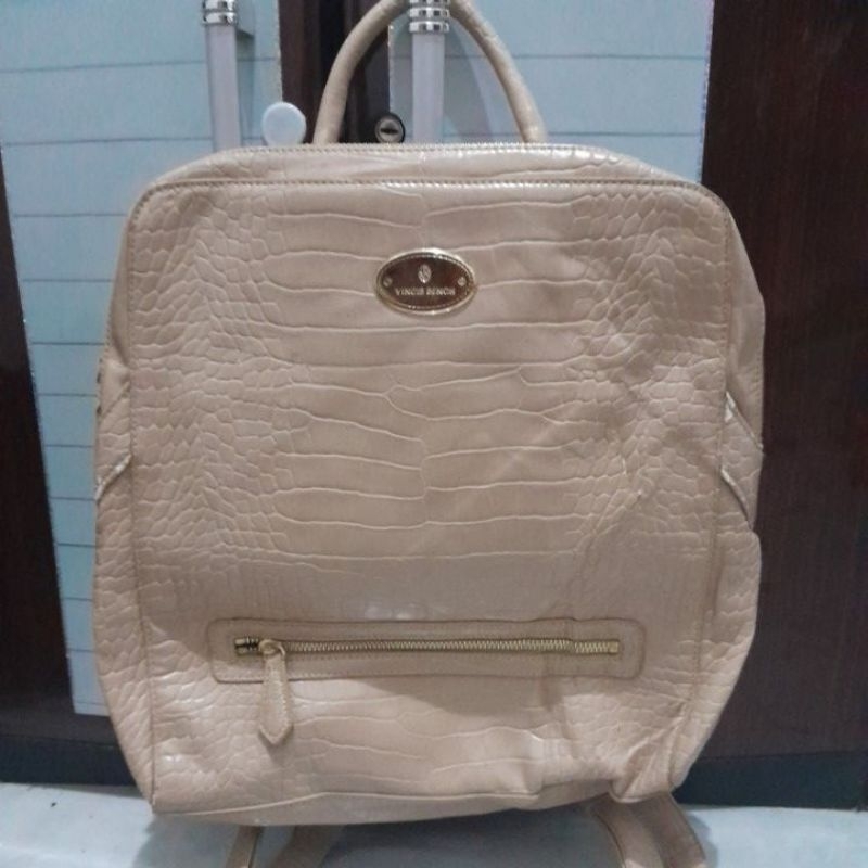 ransel VINCIS BENCH Branded original lengkap tag monza bag