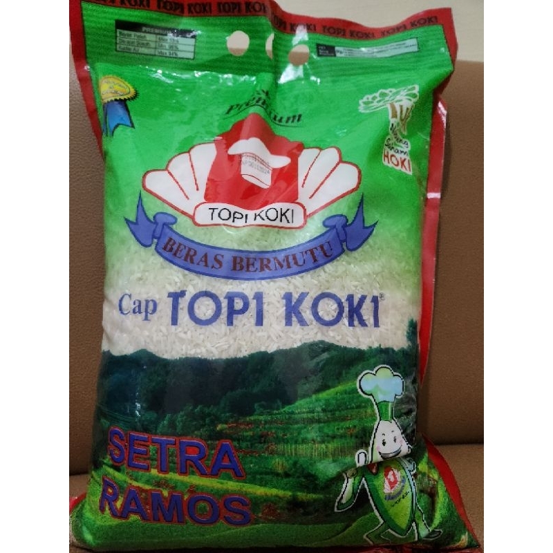 

BERAS CAP TOPI KOKI HIJAU 5KG