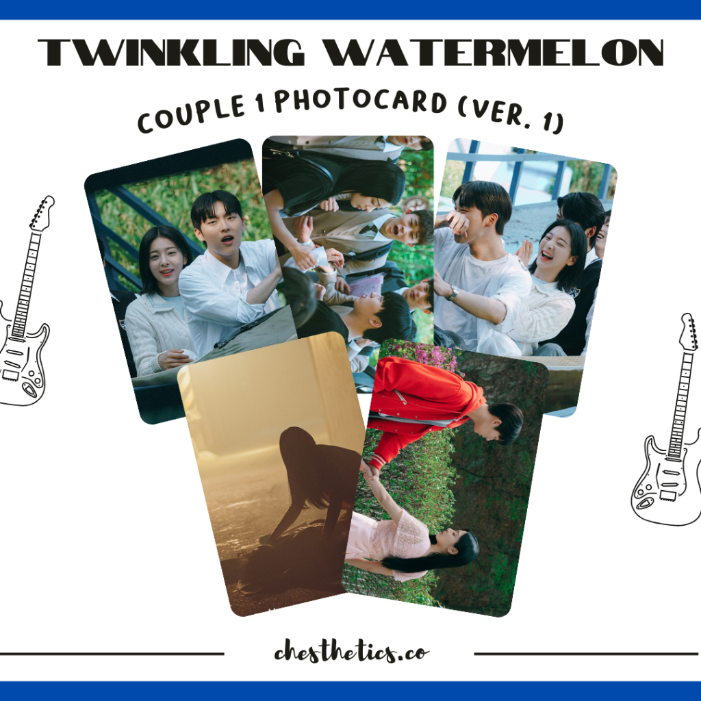 Twinkling Watermelon KDrama Korea Korean Drama Photocard Aktor Ryeoun Choi Hyunwook Seol Inah Shin E