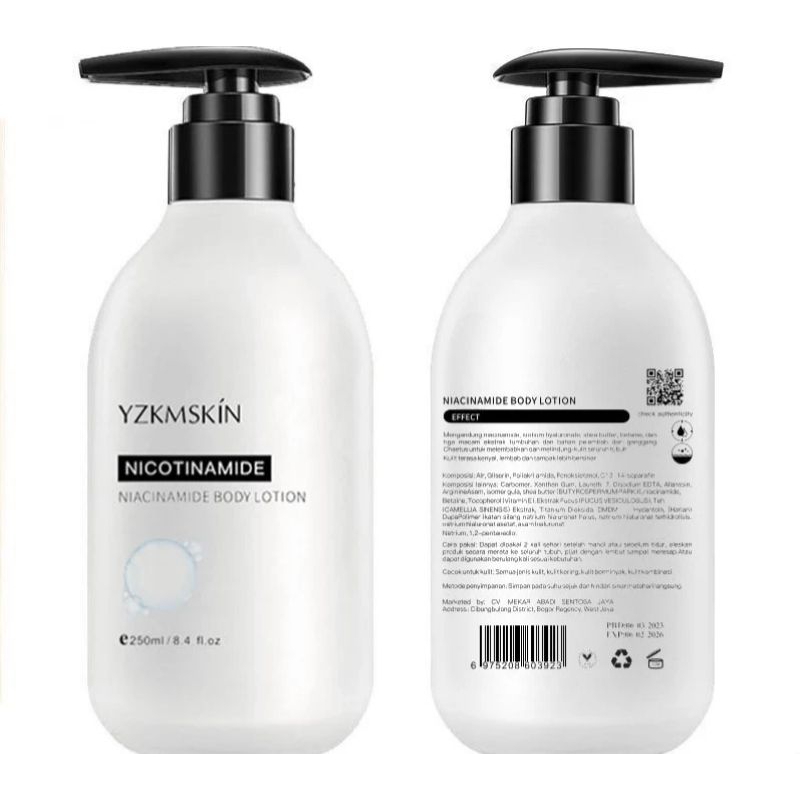 YZkmskin nicotinamiDe body lotion 250ml