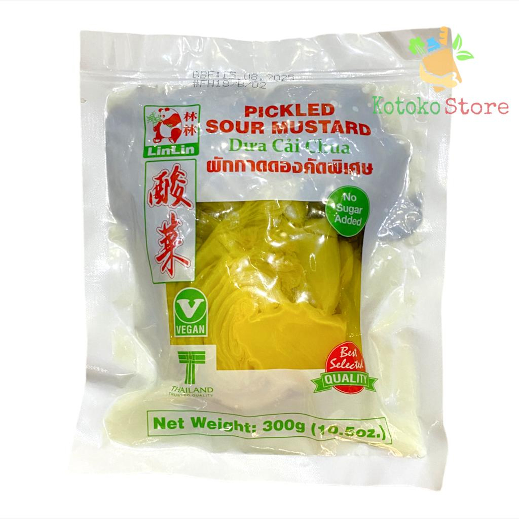 

Sayur Asin Thailand Lin Lin / Lin Lin Pickled Sour Mustard 300gr