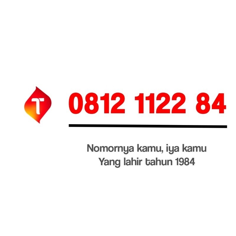 Nomor cantik telkomsel 10 digit prabayar seri tahun 84