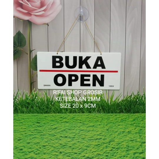 

Laris OPEN CLOSED SIGN BOARD AKRILIK MURAH BERKUALIATS Sale