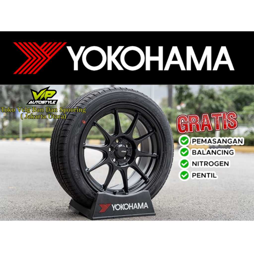 jual ban ring 16 195 45 R16 ring 16 merk YOKOHAMA blueart -ES32