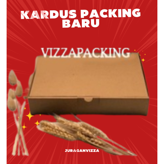 

KEMASAN KARDUS PACKING BARU 22 X 22 CM PIZZA