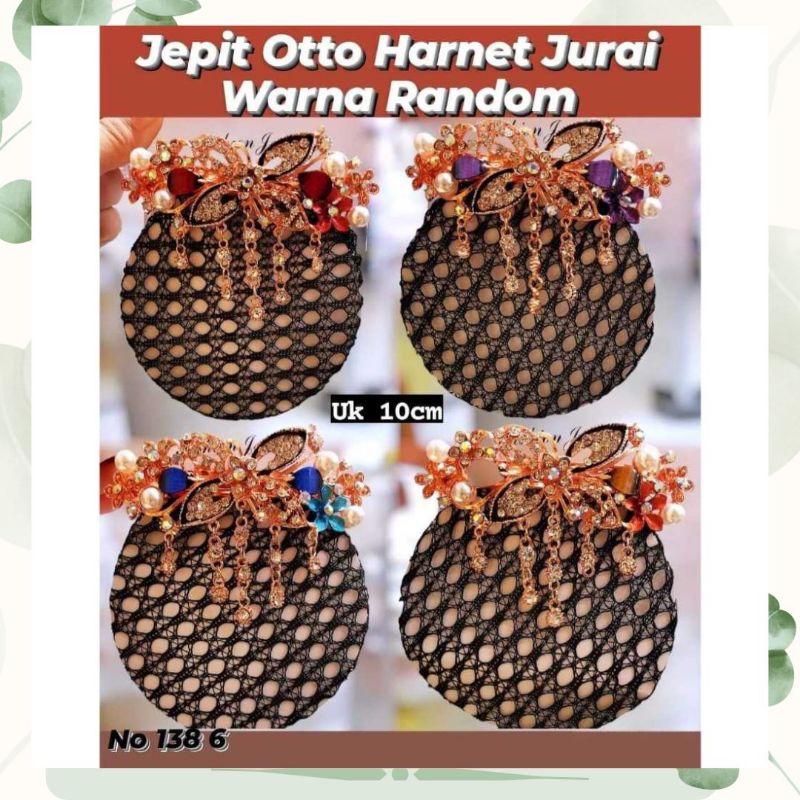 JEPIT OTO ADA HAIRNET- JEPITAN RAMBUT JURAI JEPIT HAIRNET
