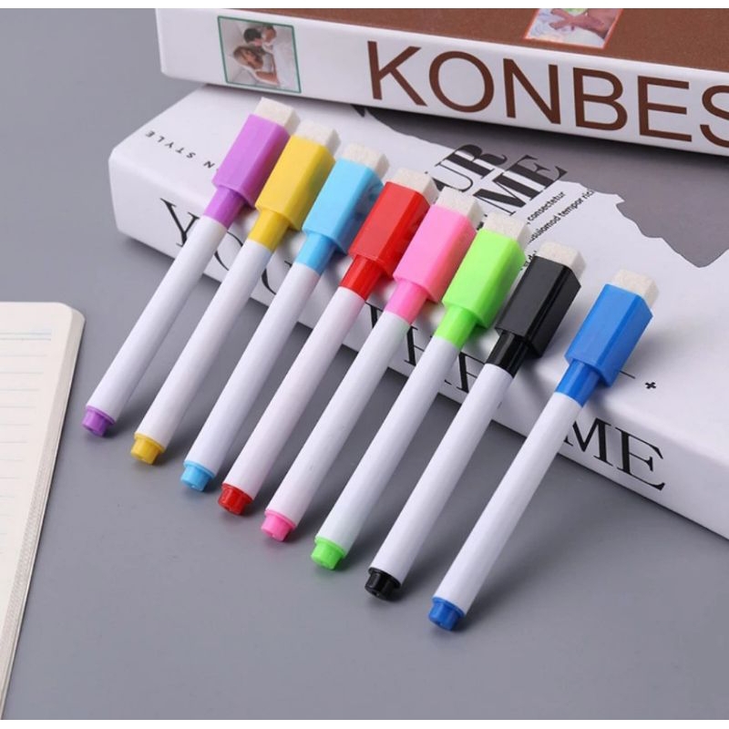 

SPIDOL MINI DENGAN PENGHAPUS / WHITEBOARD MARKER MINI