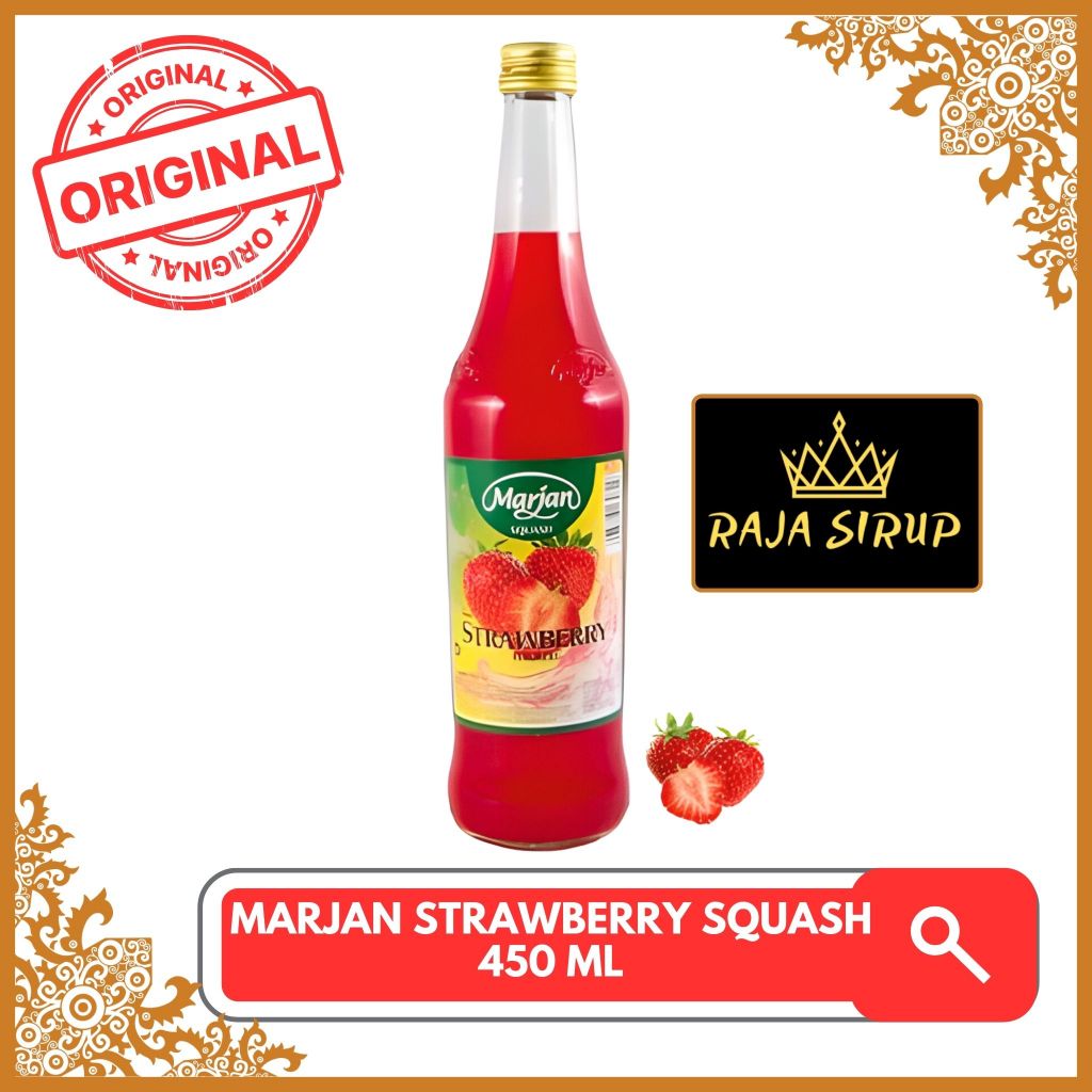 

Sirup Marjan Strawberry Squash 425ml