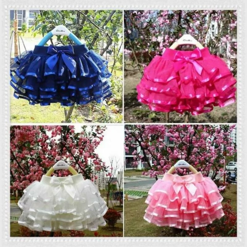 Grosir rok tutu  morena 6-12 pcs