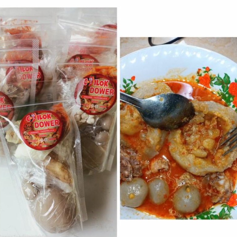 

modelTipe CMC273 Cilok Dower Khas Tasik (SM Food Tasik) / Cilok Kuah/ Cilok kuah isi ayam suwir