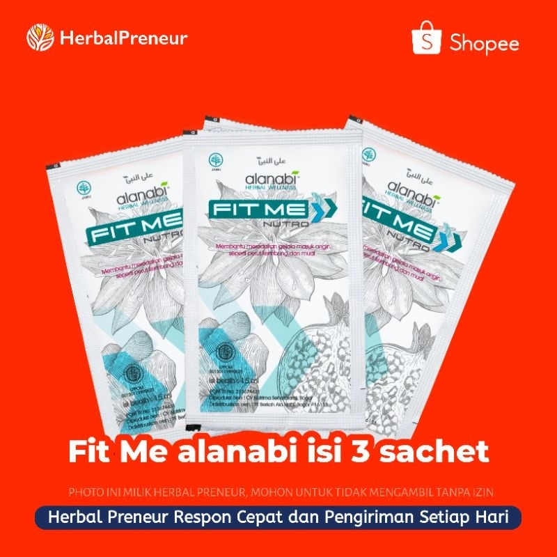 

MINUMAN HERBAL ALANABI 1 Pouch isi 3 Sachet