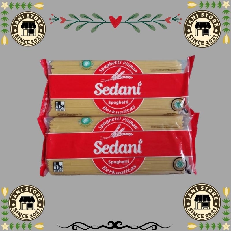 

Sedani Pasta Spaghetti 1Kg | Mie Spaghetti Pasta 1 Kg