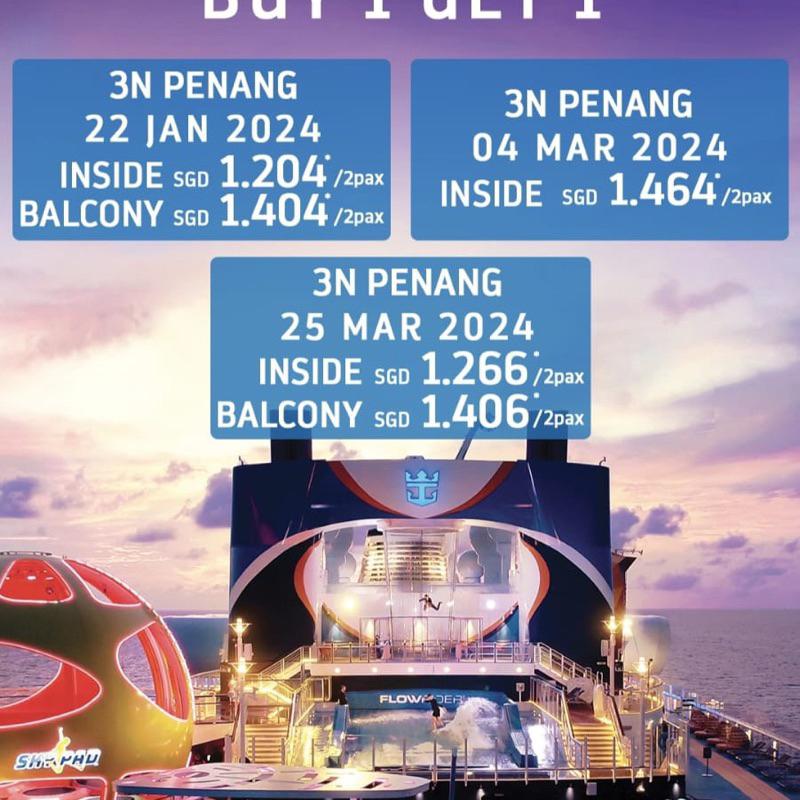 Cruise Royal Caribbean Spectrum of the sea