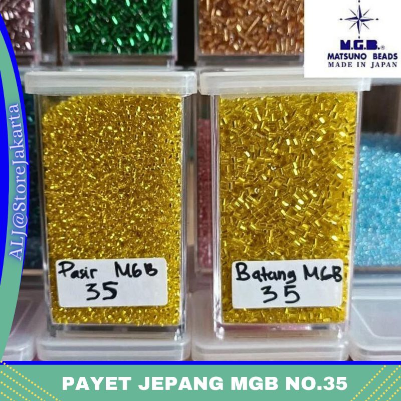 Payet Jepang MGB No.35 Kuning (Batang & Pasir)
