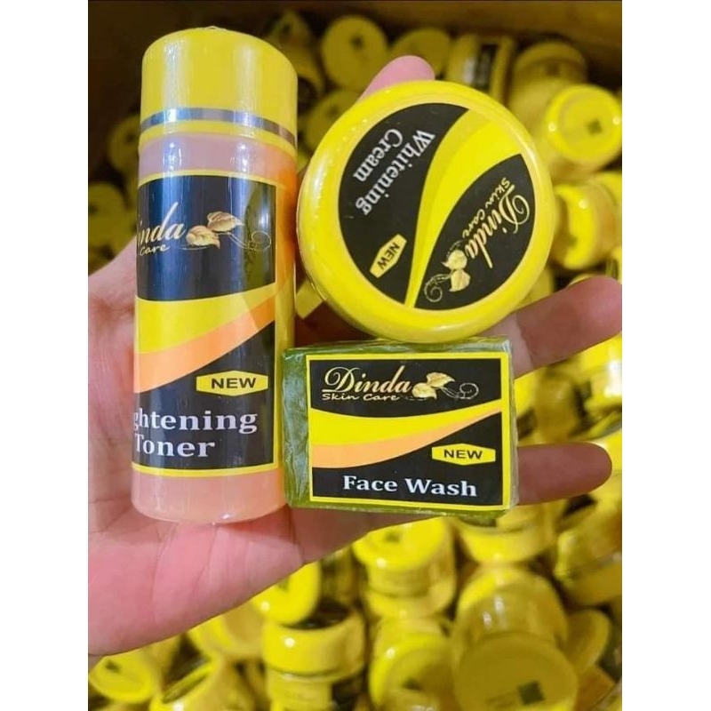 DINDA SKINCARE 3 PAKET ( BPOM)