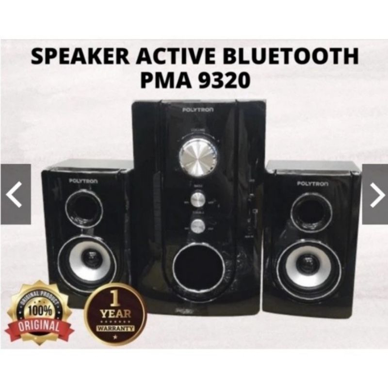 SPEAKER AKTIF POLYTRON PMA 9320 - SPEAKER BLUETOOTH POLYTRON PMA 9320 - SPEAKER POLYTRON PMA 9320 - 