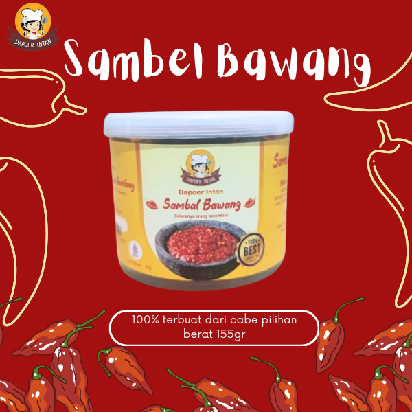 

Dapoer Intan sambal bawang 155gr