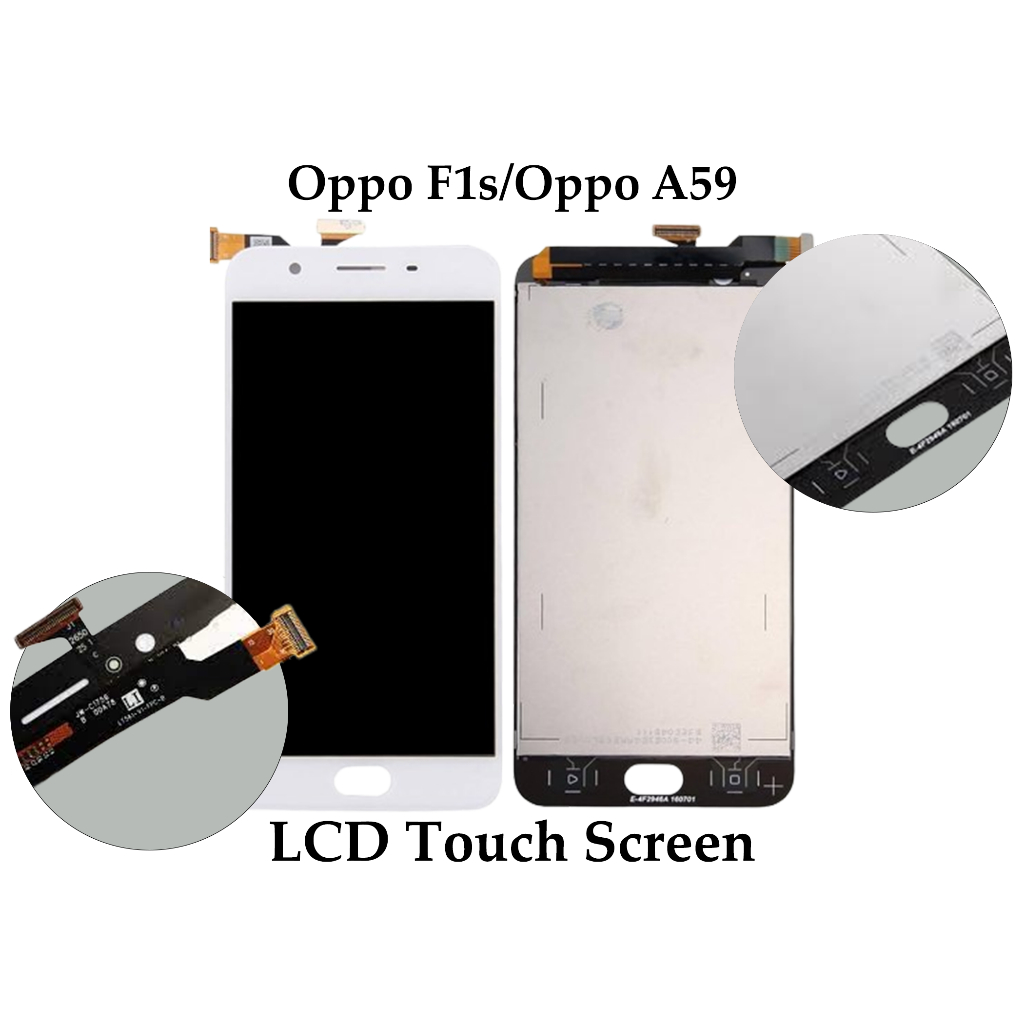 Oppo F1s/Oppo A59 LCD Touch Screen Layar Sentuh Hp Original Fullset
