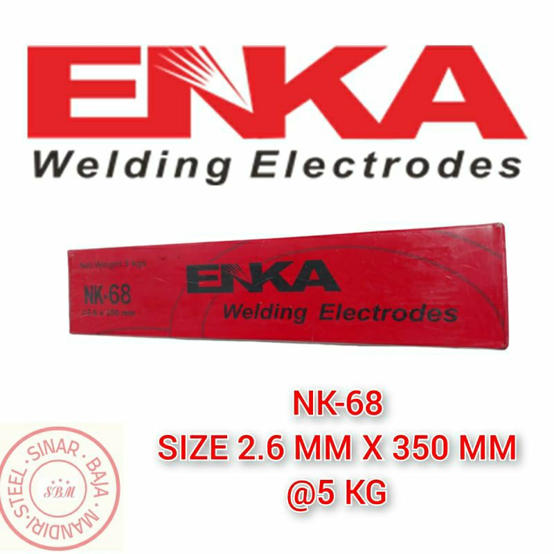 Kawat Las 2,6mm Merk Enka @5Kg