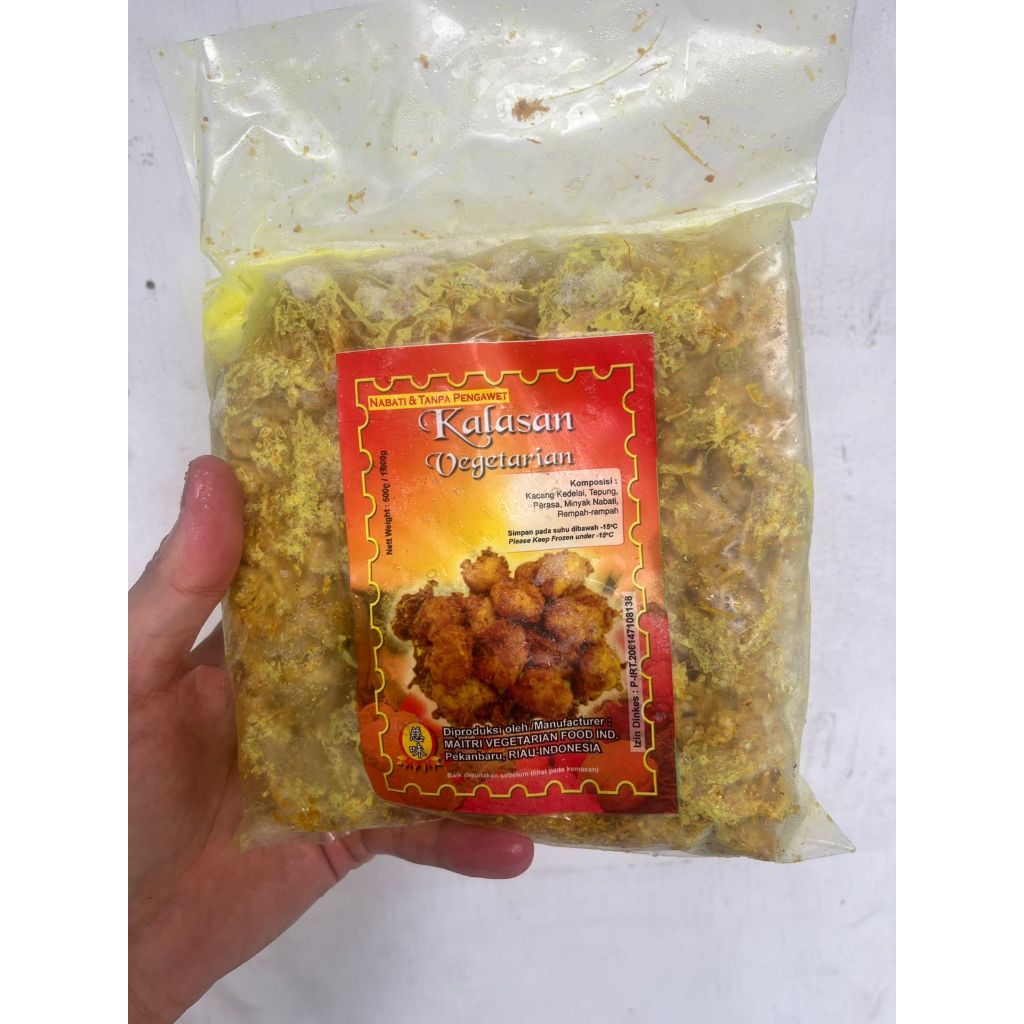 

CI WEI Kalasan Vegetarian 500gr Ayam Goreng Kunyit Vegetarian VEGAN