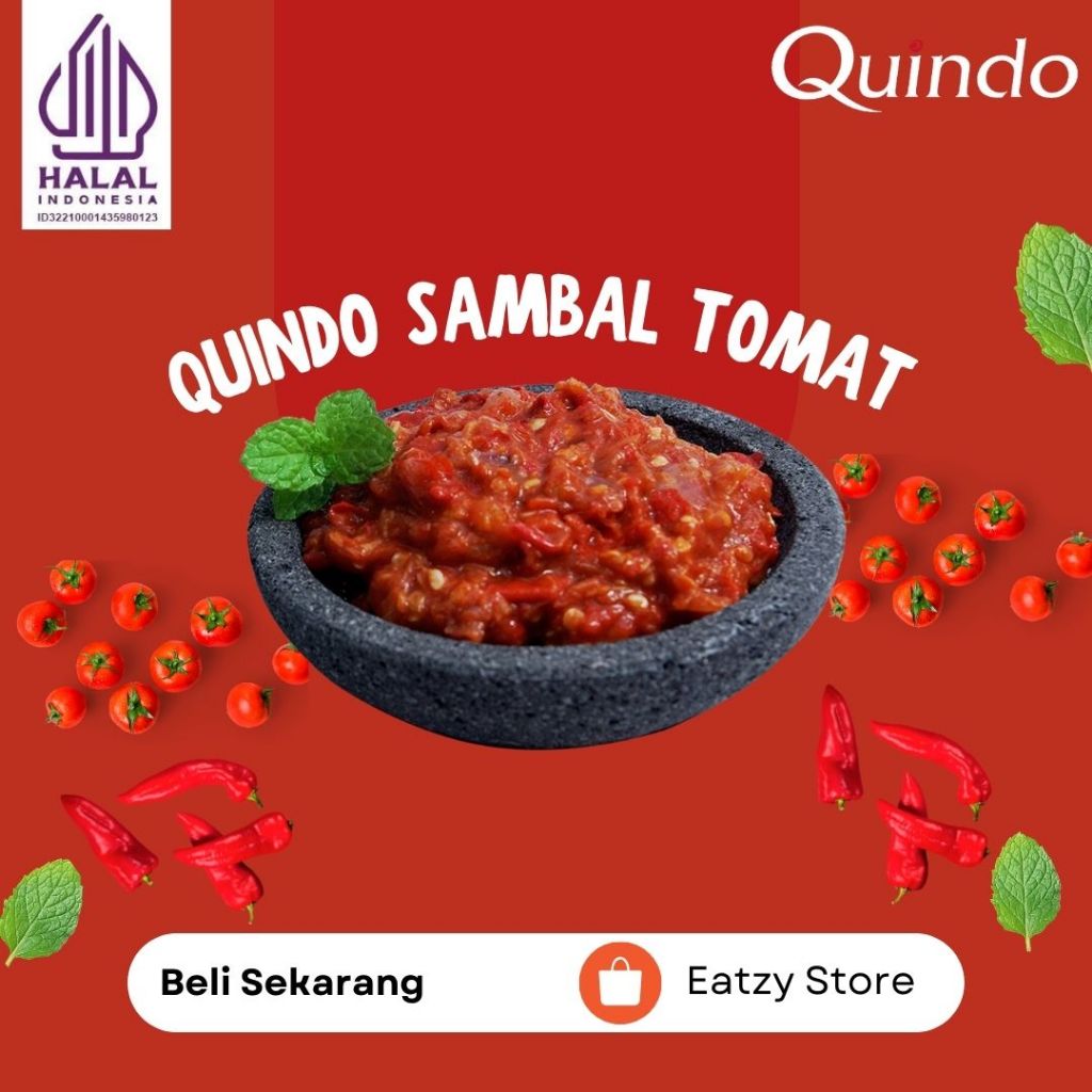 

Quindo Sambal Tomat 20gr