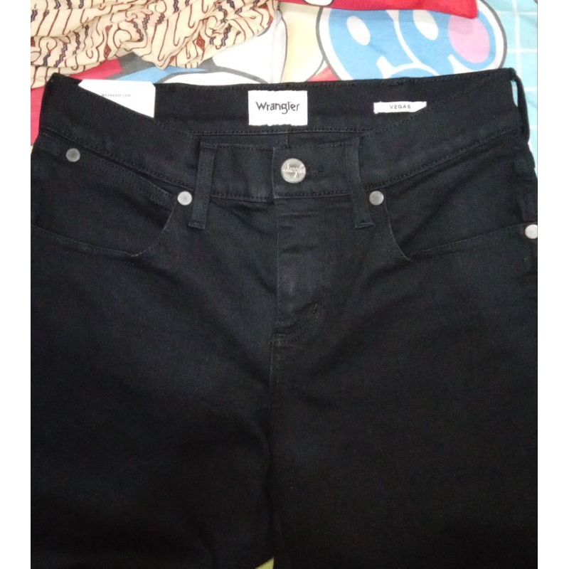 Wrangler long pants vegas skinny jeans black-28