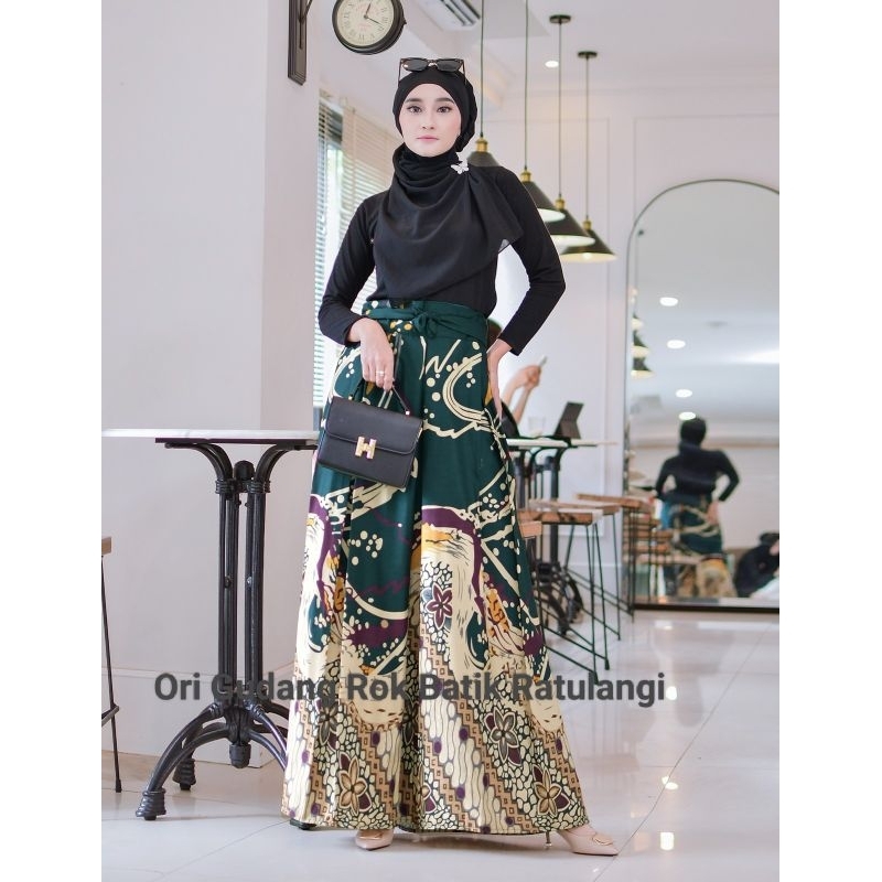 Rok Batik Panjang Rok Payung Jumbo