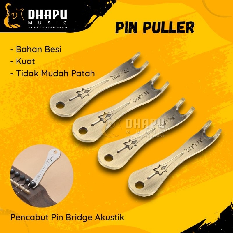 Pin Puller Pencabut Pin Bridge Gitar Akustik Pencabut Knip Gitar Pin String Pin Senar Gitar Akustik