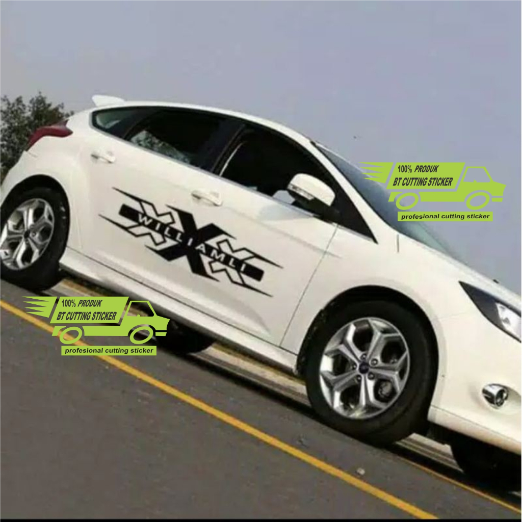 BT stiker mobil sedan stiker mobil kia picanto kia rio mitsubishi lancer evo 3 stiker honda city