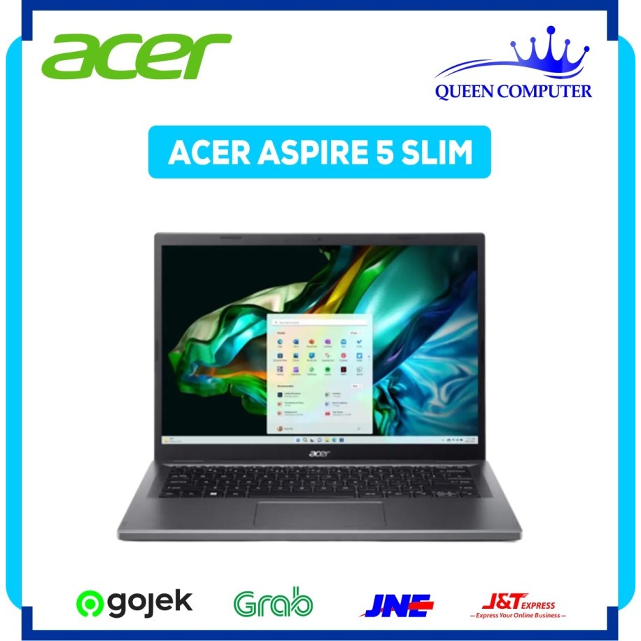 Laptop ACER Aspire 5 Slim Core i5 1335U 8GB 512GB Iris Xe W11 OHS 2021