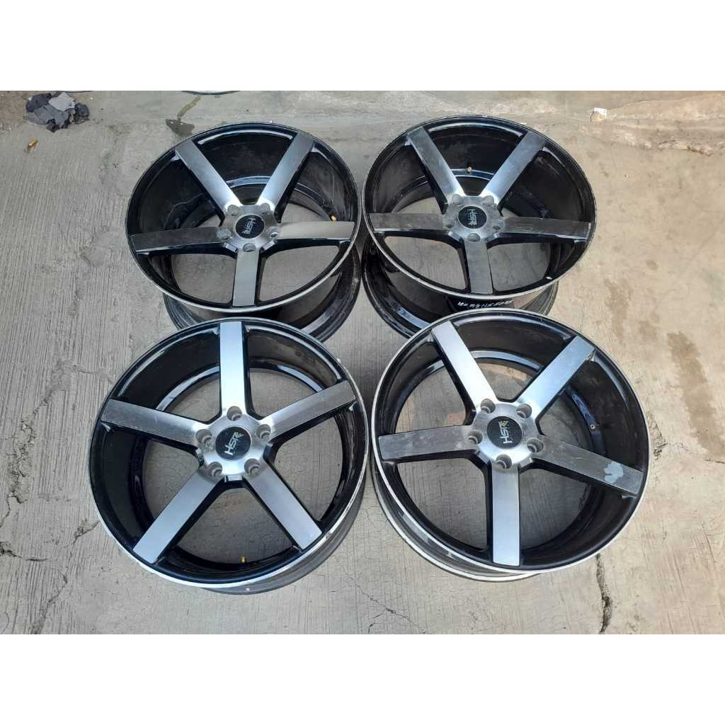 Velg Second HSR NE3 Ring 18 x 8/9 Pcd 5x114.3