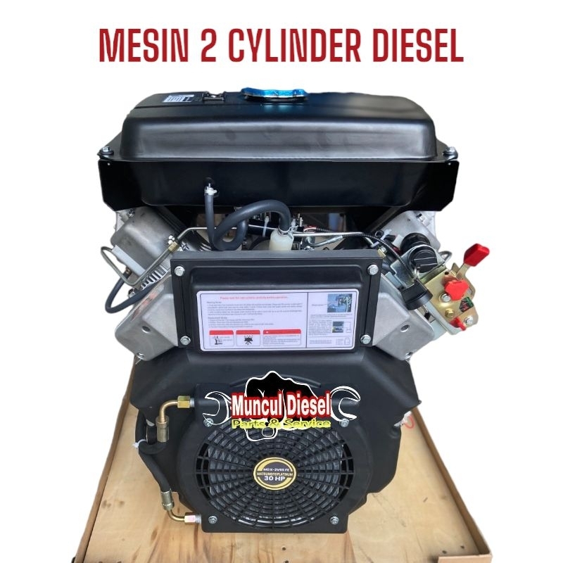 MESIN DIESEL 2 CYLINDER 30 HP MEAIN PENGGERAK DIESEL 2 CYLINDER TWIN DIESEL ENGIN 30 HP