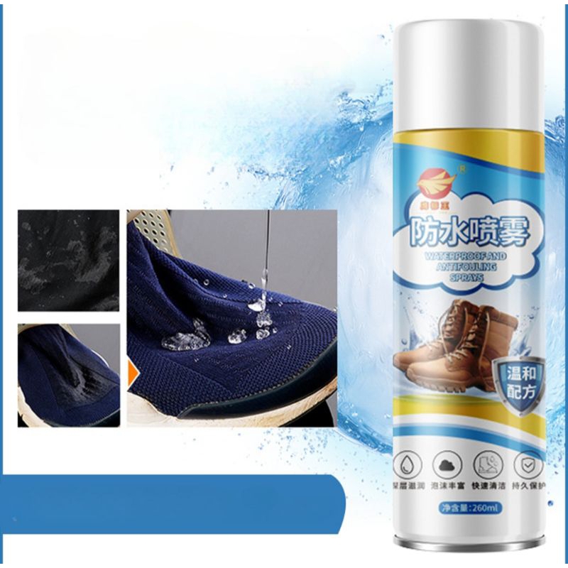 Nano Spray coating waterproof / pelapis anti air sepatu tenda / Sealer spray liquid