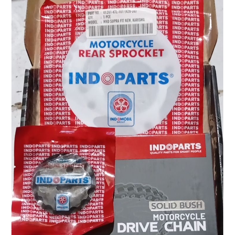 gear set indoparts KTL supra fit new. revo lama ukuran gear 36-14-106-428