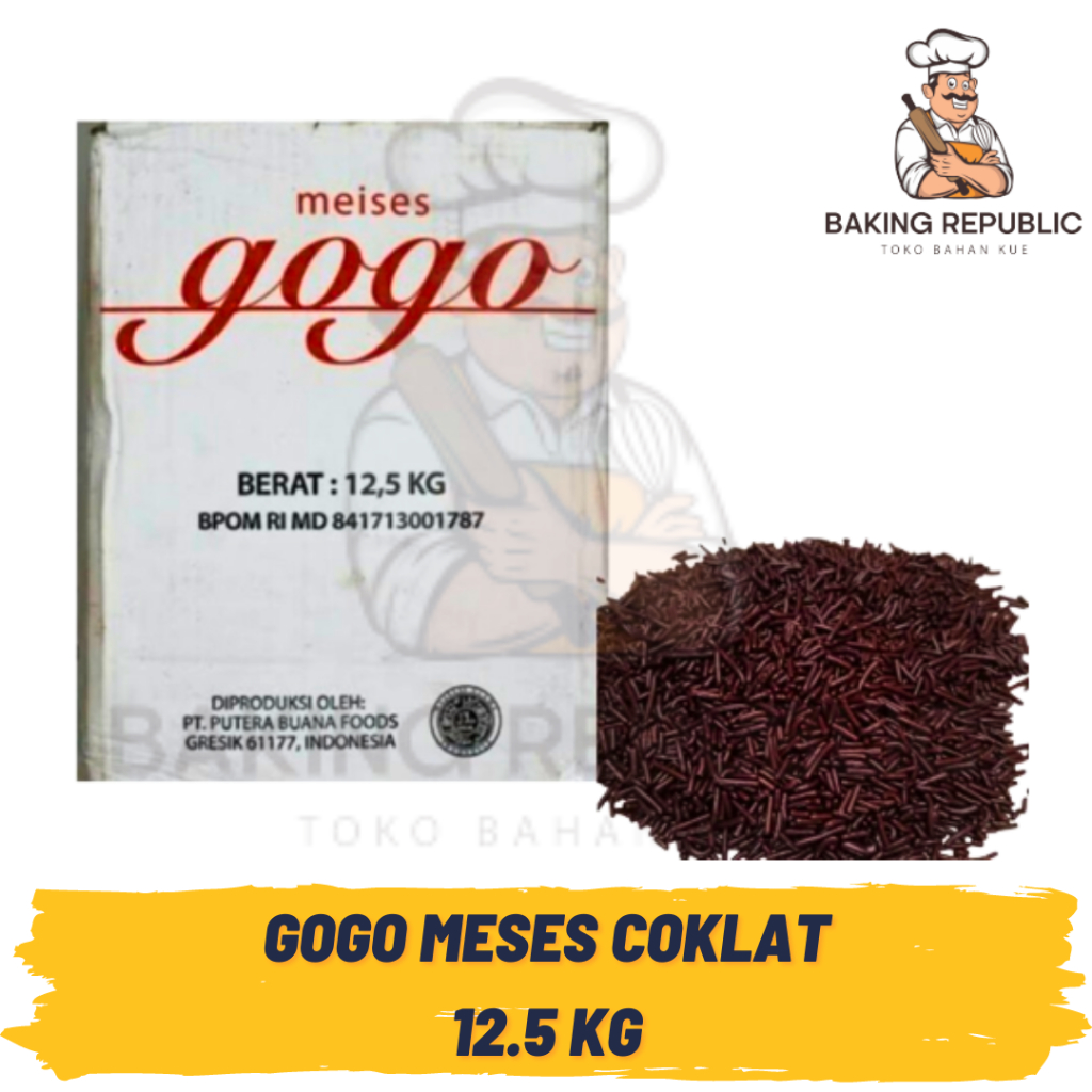 MESES GOGO COKLAT | KEMASAN PARBIK| MESES GOGO COKLAT | 12.5 KG