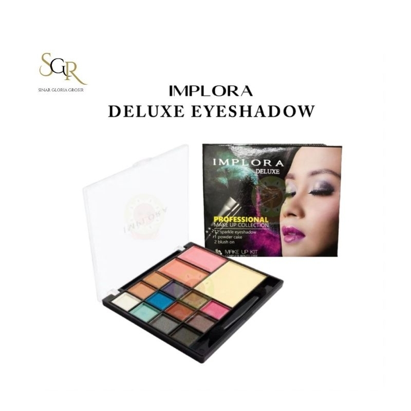 ( 3 pcs ) IMPLORA EYESHADOW DELUX 808